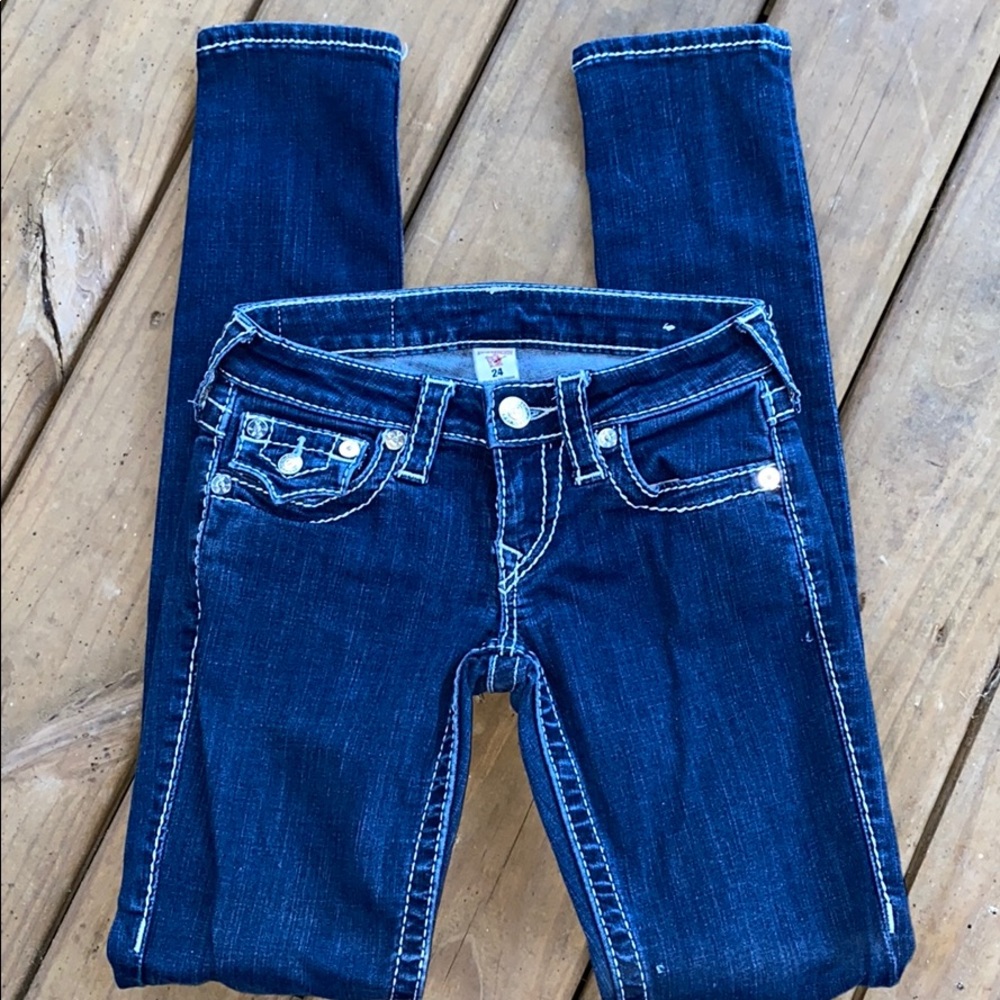 True Religion- size 24 skinny - Picture 3 of 3